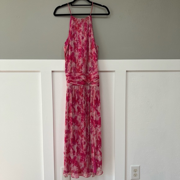 Ramy Brook Printed Alexa Metallic Knit Midi Dress - Picture 4 of 10